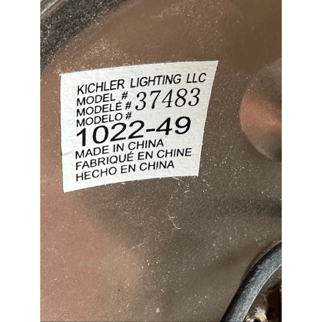 Kichler Lighting Industrial Style Wiered Two Arm Wall Sconce For Sale - Image 4 of 7