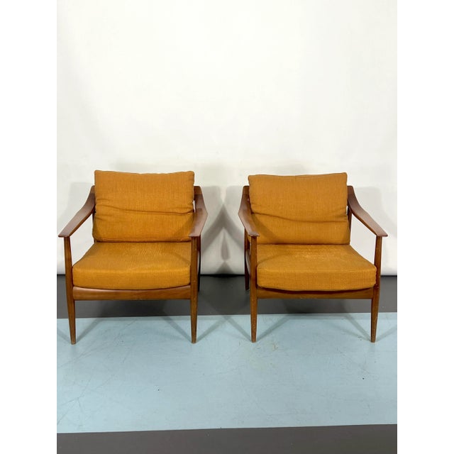 Mid-Century Modern Model 550 Armchairs by Walter Knoll, 1950s, Set of 2 For Sale - Image 13 of 18