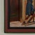 Paper Antique Orientalist Painting of a Lamplighter in an Interior Scene For Sale - Image 7 of 10