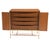 Paul McCobb Calvin Irwin Collection Bi-Fold Door 4 Drawer Dresser Credenza Chest Mahogany Brass For Sale - Image 12 of 18