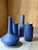 Mid-Century Blue Studio Pottery Vases from Ceramano & Zaalberg, Europe, 1960, Set of 4 For Sale - Image 10 of 18