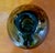 Signed 1968 Dominick Labino Emerald Green Luster Studio Art Glass Vase For Sale - Image 11 of 16