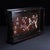 Chinese Zitan Wood Tray Inlaid With Mother-of-Pearl & Calligraphy For Sale - Image 3 of 10