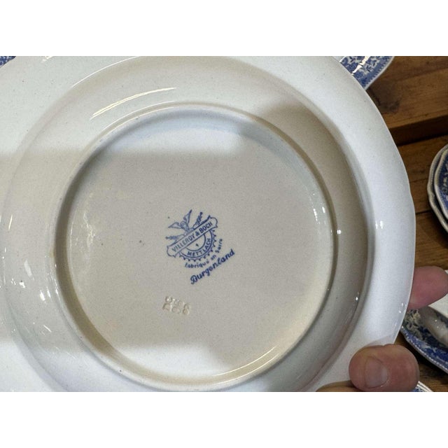 Burgenland Decor Dinner Service by Villeroy & Boch, 1950s, Set of 32 For Sale - Image 9 of 14