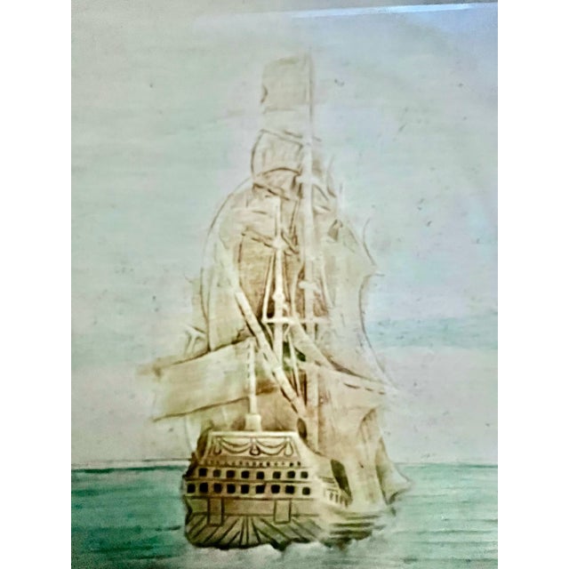 Wood Early 20th Century Classical-Revival Grand Tour Bas-Relief in Original Giltwood Shadowbox Frame For Sale - Image 7 of 11