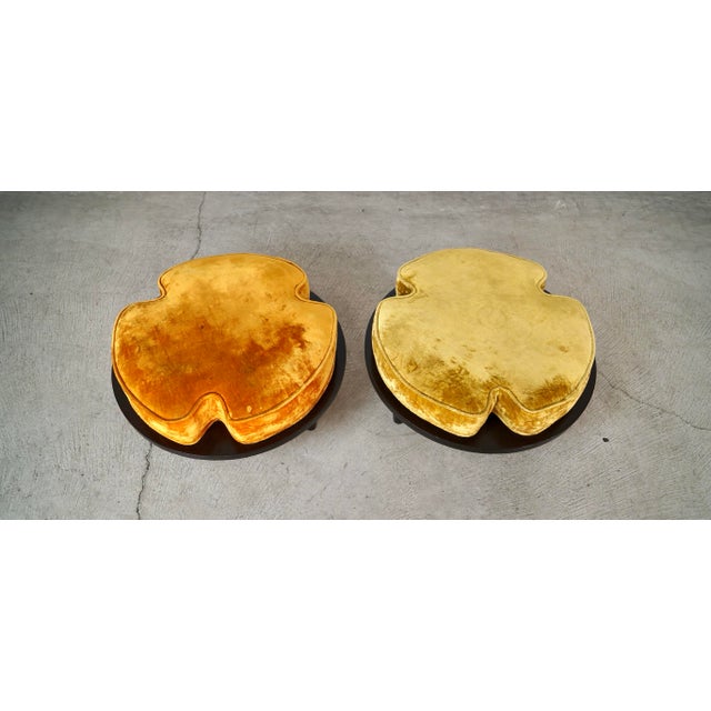 1960s 1960’s Mid-Century Modern Stackable Ottomans Stools For Sale - Image 5 of 12