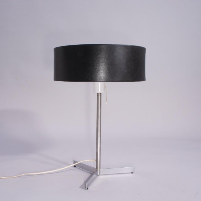Textile Table Lamp by Uno and Östen Kristansson for Luxus, Sweden, 1960s For Sale - Image 7 of 7