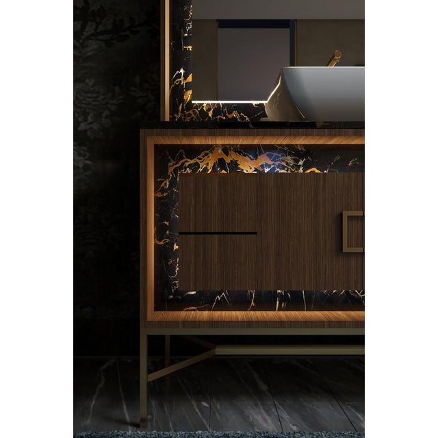 Frame Living H Cabinet by Estro Collezioni For Sale - Image 10 of 14