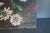 French Vintage French Oil Painting of Daisies – Signed Floral Still Life For Sale - Image 3 of 10