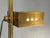 Bauhaus Art Deco Bauhaus Brass Adjustable Floor Lamp in the style of Marcel Breuer, 1980s For Sale - Image 3 of 18