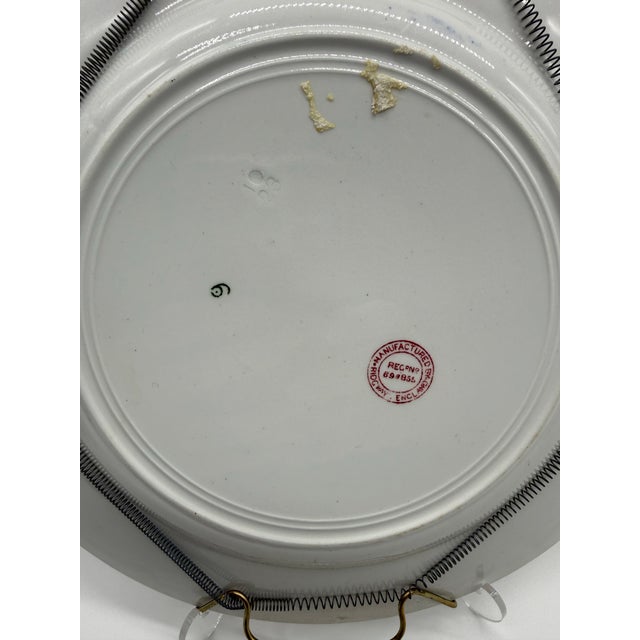 Antique Ridgway Seder Plate 10" | the Service of the Passover | English Judaica | Made in England For Sale In Miami - Image 6 of 6