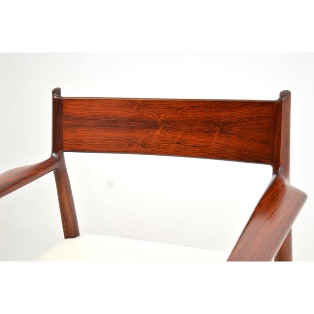 Vintage Danish Carver Armchairs by Arne Vodder, 1960s, Set of 2 For Sale - Image 9 of 11