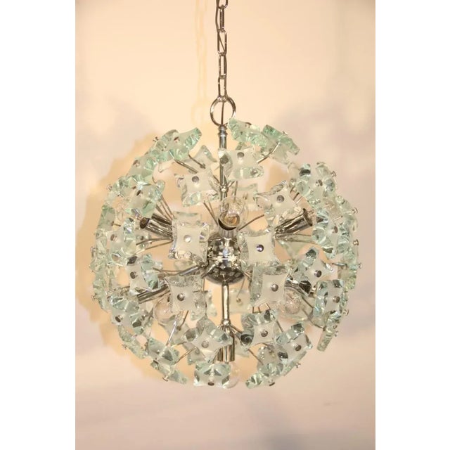 Italian Pop Art Sputnik Ceiling Lamp, 1970s For Sale - Image 10 of 12