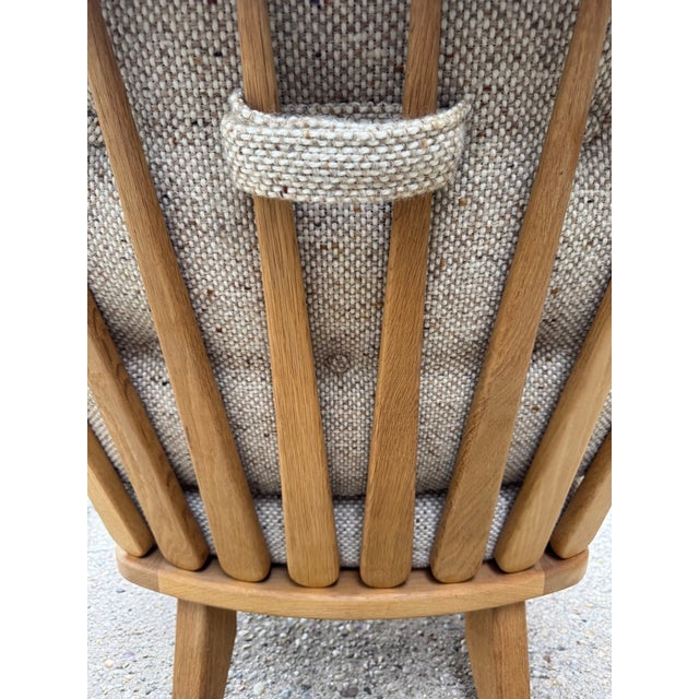Tan Grégoire Lounge Chair by Guillerme Et Chambron, France 1960s For Sale - Image 8 of 11
