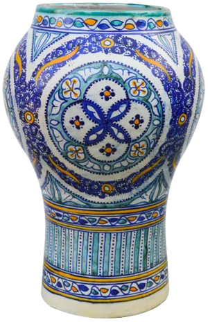 Early 20th Century Andalusian Ceramic Vase
