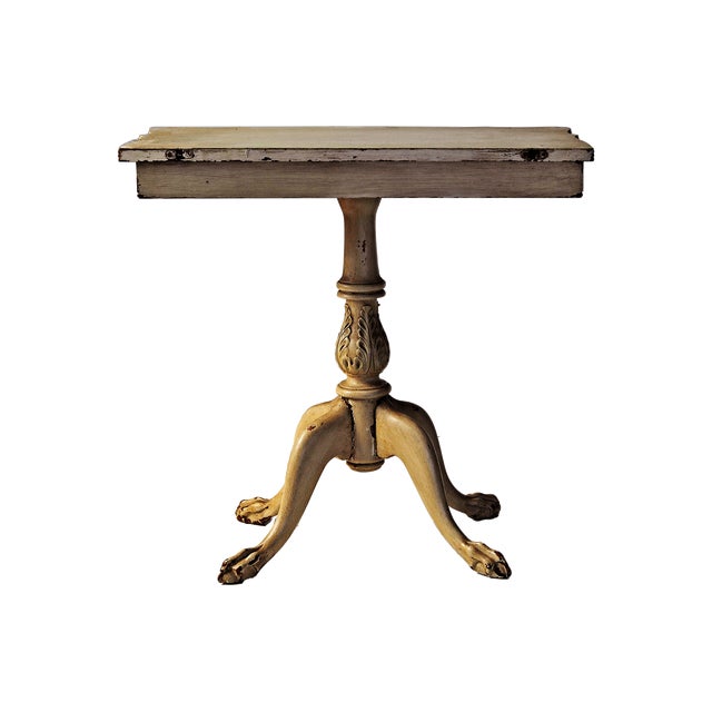 French Provincial Antique French Provincial Side Table For Sale - Image 3 of 6