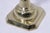 Brass Pair of Virginia Metalcrafters Harvin Brass Candlesticks For Sale - Image 8 of 16