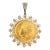 Vintage, 1932 United States of America $10 Gold Coin and Diamond Pendant For Sale