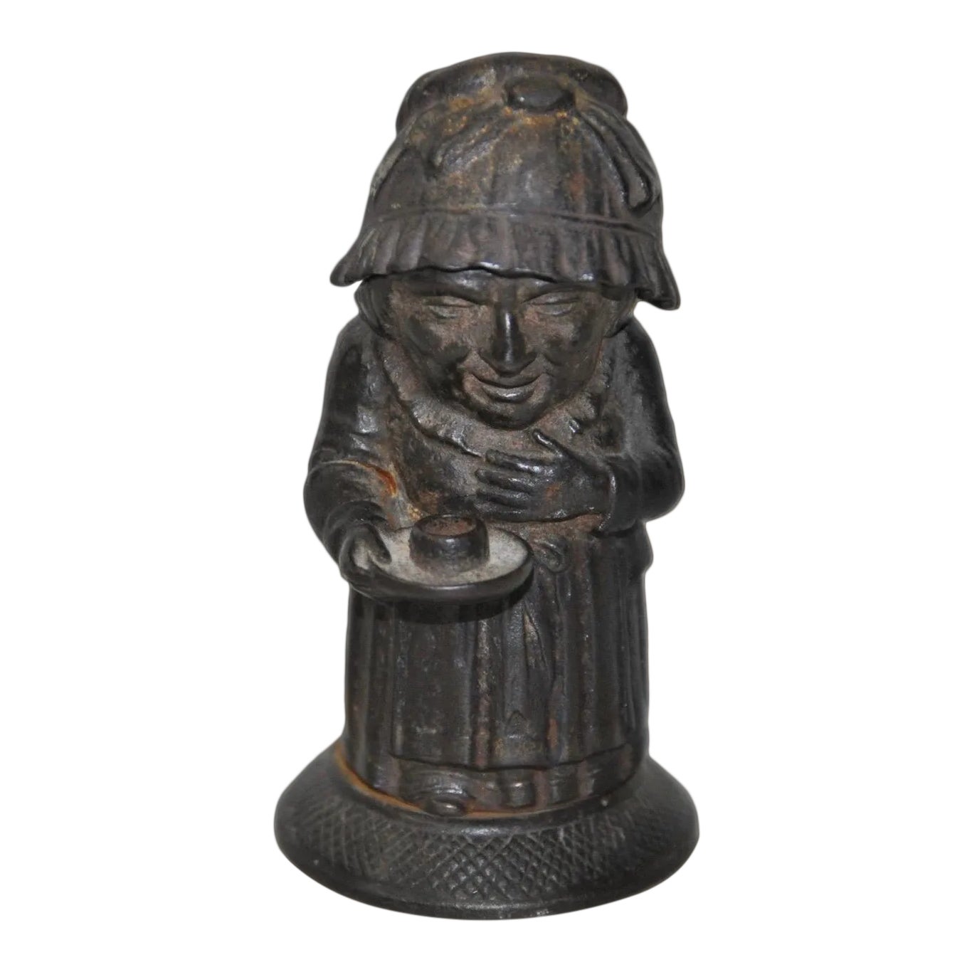 Mid 19th Century Cast Iron Match Holder by Zimmerman of Hanau
