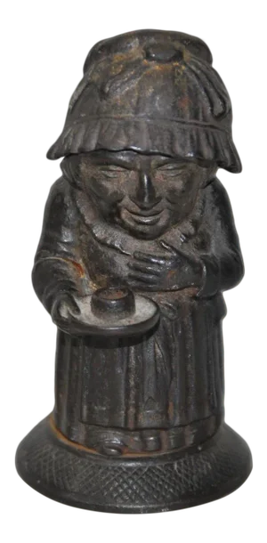 Mid 19th Century Cast Iron Match Holder by Zimmerman of Hanau, Germany C.1850