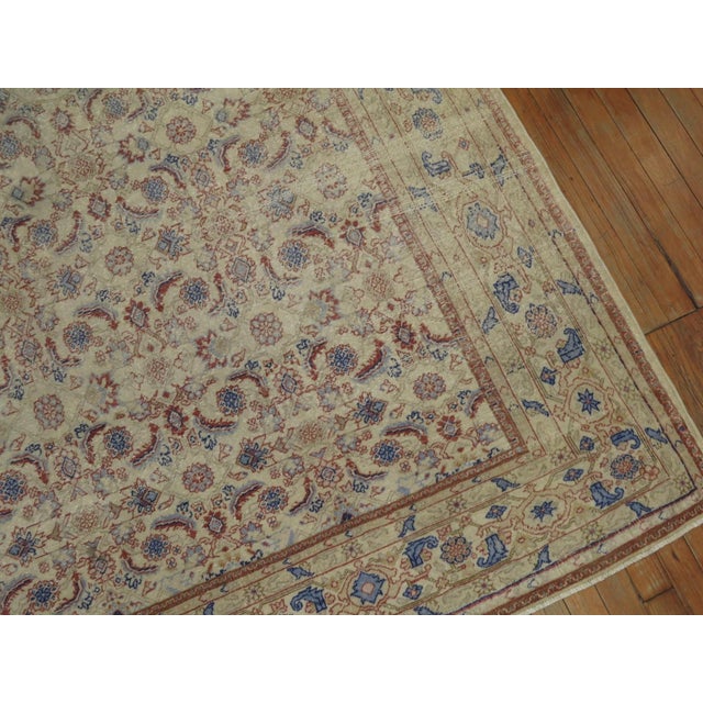 Cinnamon Early 20th Century Turkish Sivas Herati Rug - 6'7" x 9'1" For Sale - Image 8 of 9