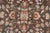 Square Antique Persian Malayer Rug With a Brown Field and Stylized Floral Design 11 X 13 For Sale - Image 10 of 18