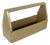 Vintage Painted Wood Trug Tool Box For Sale