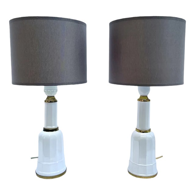 Scandinavian Style Table Lamps, Set of 2 For Sale