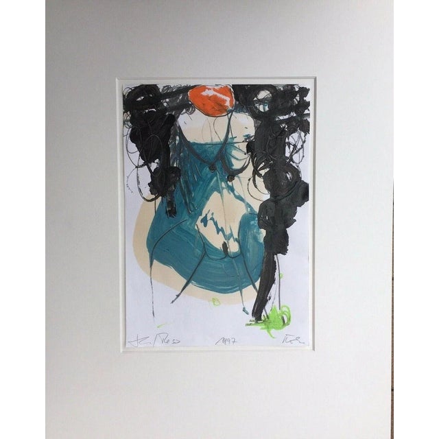 Mess Heinz-Josef, Abstract Composition, 1997, Mixed Media For Sale - Image 13 of 13