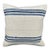 Turkish Hemp Pillow Cushion Natural Beige Blue Cushion Cover 20x20 For Sale