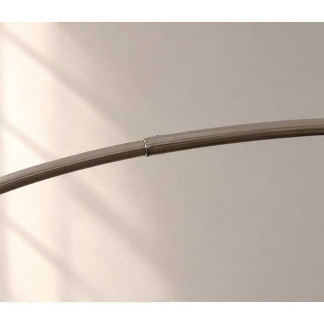 Metal Metal Arc Lamp, Italy, 1960s For Sale - Image 7 of 12