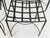 Set of Four Mario Papperzini for Janus Et Cie Wrought Iron Dining Armchairs, Attributed For Sale - Image 11 of 18