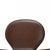 Model 3117 Office Chair in Mokka Leather by Arne Jacobsen, 1980s For Sale - Image 6 of 14
