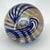 1980s Murano E&r Golden Crown Art Glass 3 1/8 Inch Paperweight (Vintage 1980s) Italy For Sale - Image 5 of 18