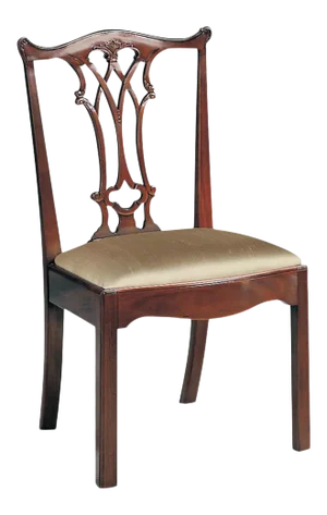 Maitland-Smith Connecticut Polished Mahogany Side Chair