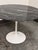 Metal Eero Saarinen for Knoll Saarinen Round Dining Table, Vintage For Sale - Image 7 of 12