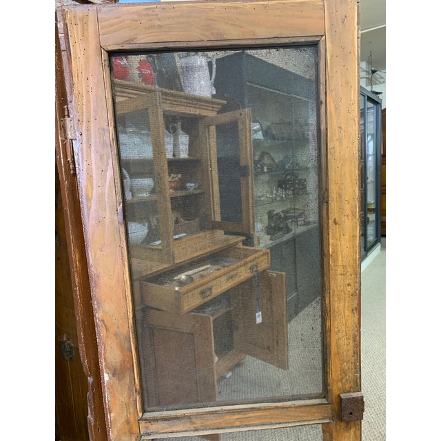 Antique German Painted Pine Pie Safe Chairish