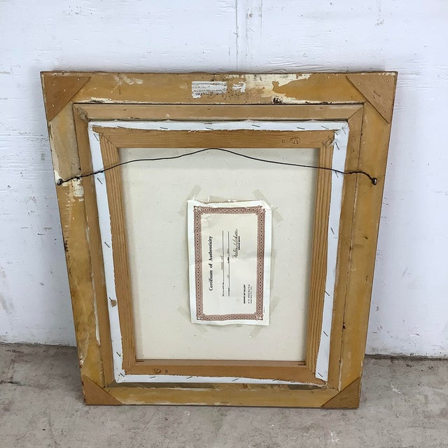 1970s Vintage Impressionist Oil Painting by Karin Schaefers For Sale - Image 5 of 12