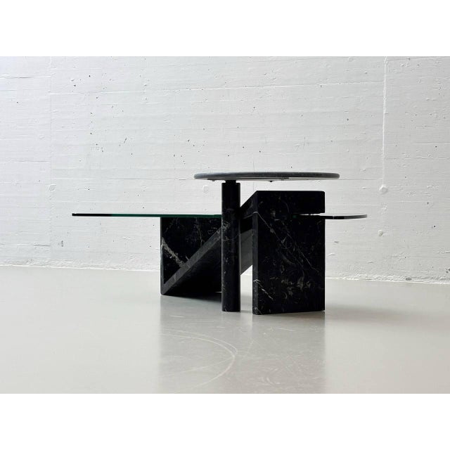 Modern Stone Coffee Table, 1994 For Sale - Image 11 of 18