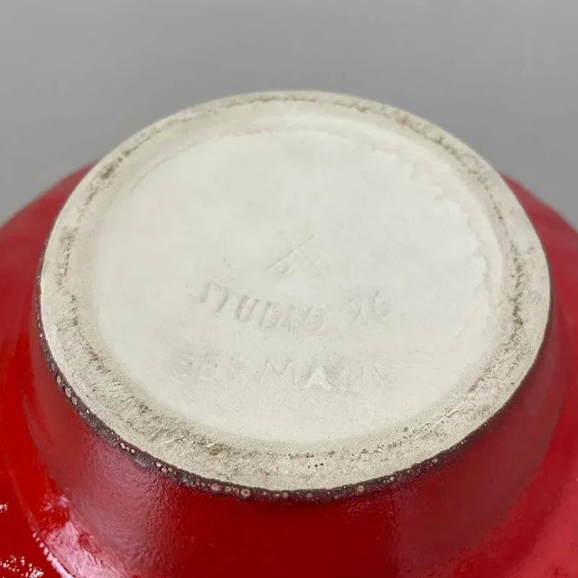 Colorful Fat Lava Dots Ceramic Bowl from Dümler and Breiden Germany, 1970s For Sale - Image 14 of 16