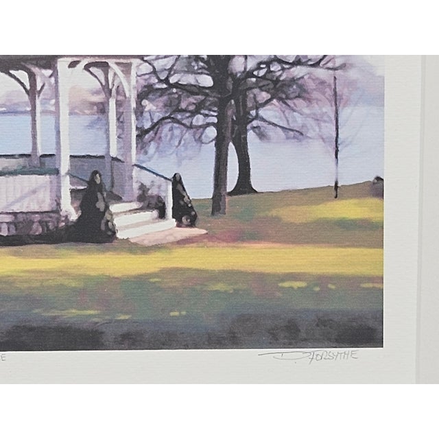 Doug Forsythe, Queen's Royal Park, Niagara-on-the-Lake, 1980s, Print, Framed For Sale - Image 8 of 15
