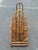 1940s Vintage Hollywood Regency Rattan Magazine Rack - Italian Riviera Coastal Style For Sale - Image 5 of 7