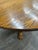 Vintage 48 Inch Round Quarter Sawn Oak Lion Paw Claw Foot Pedestal Dining Table For Sale - Image 12 of 16