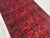 Textile Extra-Long Red & Navy Turkmen Bukhara-Style Wool Runner, 2'8" X 19'3" For Sale - Image 7 of 16
