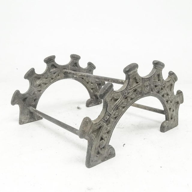 Metal Art Nouveau Pen Stand, Former Austro-Hungarian Empire, Early 1900s For Sale - Image 7 of 14