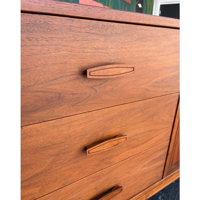 Mid Century Wall Unit Attr to Foster McDavid For Sale - Image 12 of 16
