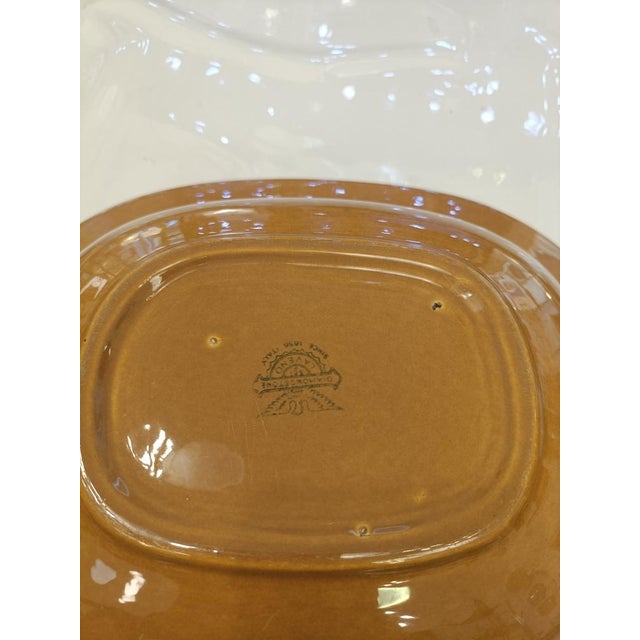 Terracotta Colored Ceramic Margherita Dinner Service by Antonia Campi for Richard Ginori, Italy, 1960s, Set of 57 For Sale - Image 6 of 17