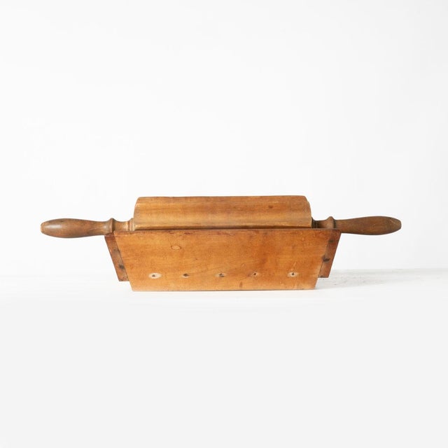 Brown Antique Butter Worker For Sale - Image 8 of 8