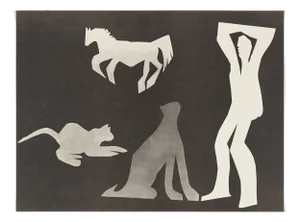 Pablo Picasso, Diurnes "L'homme aux cats I", 1962, offset lithograph