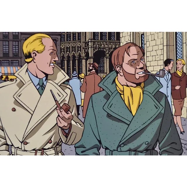 Julliard André, Blake and Mortimer in Brussels, 2003, Screenprint For Sale - Image 6 of 18